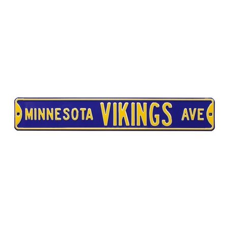 AUTHENTIC STREET SIGNS Authentic Street Signs 35056 Minnesota Vikings Avenue Street Sign 35056